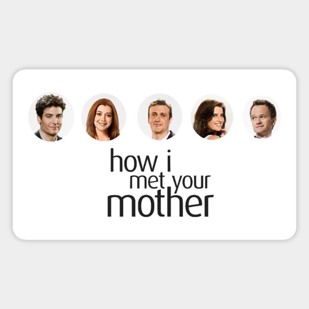 How I Met Your Mother Magnet by Ven's Designs